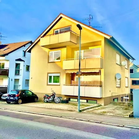 Apartment Modern Urban S-bahn 27qm For 6 Persons Mercedes-benz Magstadt